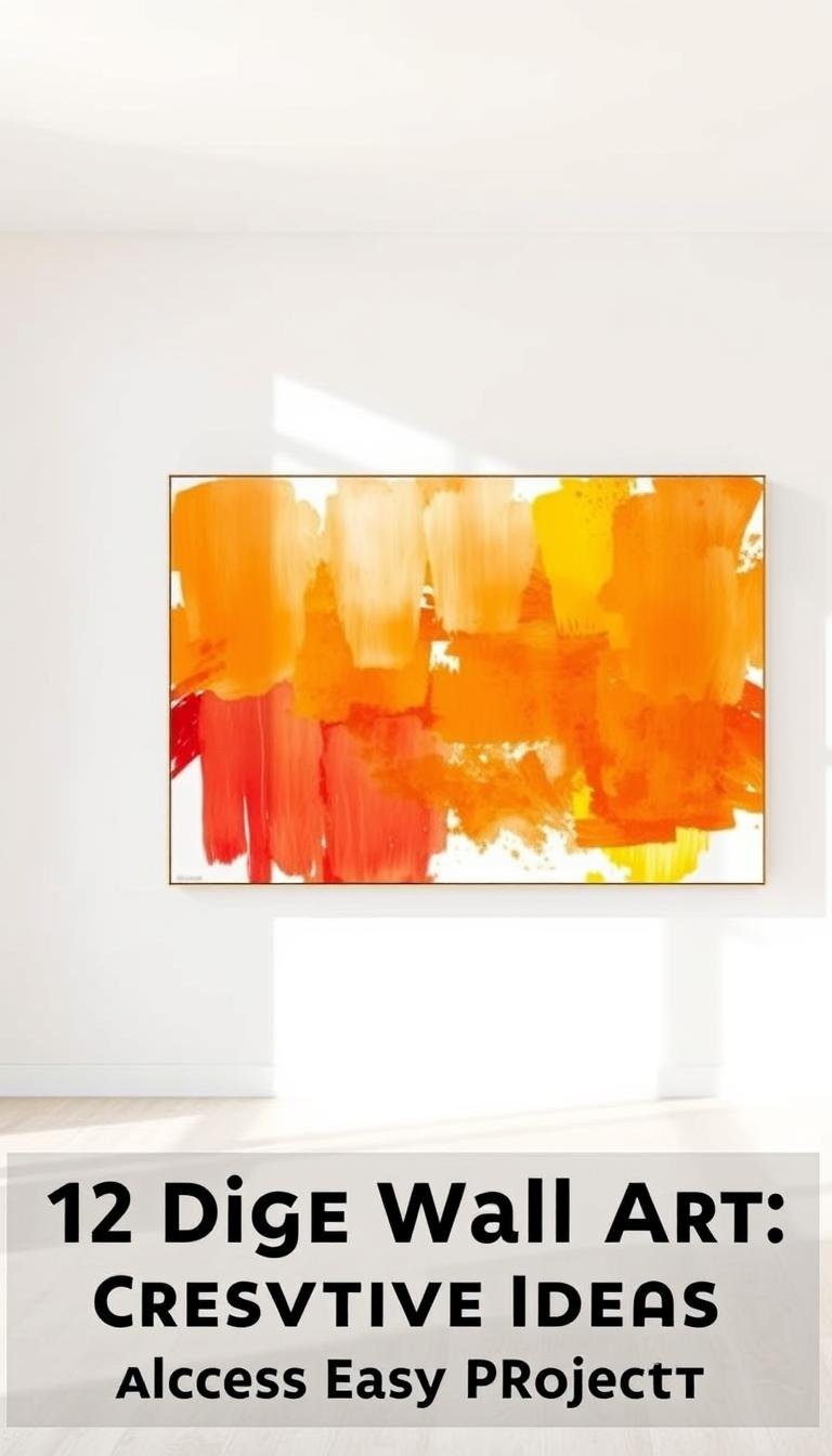 12 DIY Large Wall Art: Creative Ideas & Easy Projects