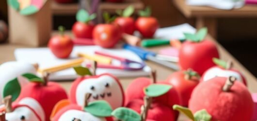 Apple Crafts For Kids – 10 Fall Projects That Are Fun, Easy & Adorable!