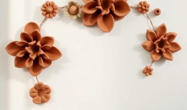 17 DIY Clay Wall Art Ideas for Unique Home Decor Inspiration
