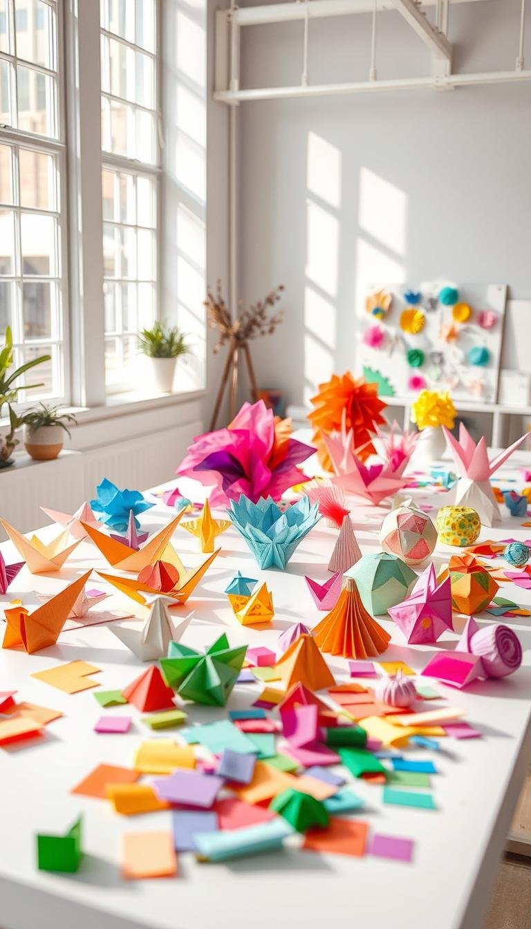 25 Colour Paper Craft Ideas to Brighten Your Space
