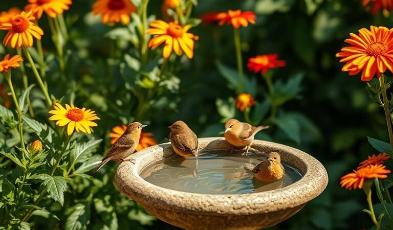 10 DIY Birdbath Ideas to Attract Feathered Friends