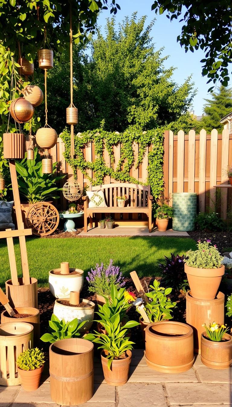 14 DIY Garden Decor: Affordable Ways to Beautify Your Outdoor Oasis