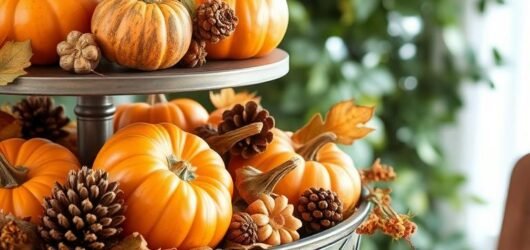 15 Fall Dollar Store Tiered Tray Ideas That Look Expensive