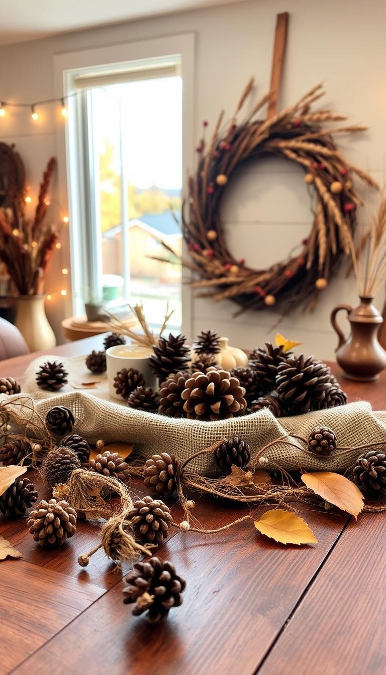 17 DIY Farmhouse Fall Decor Projects from Dollar Store Finds