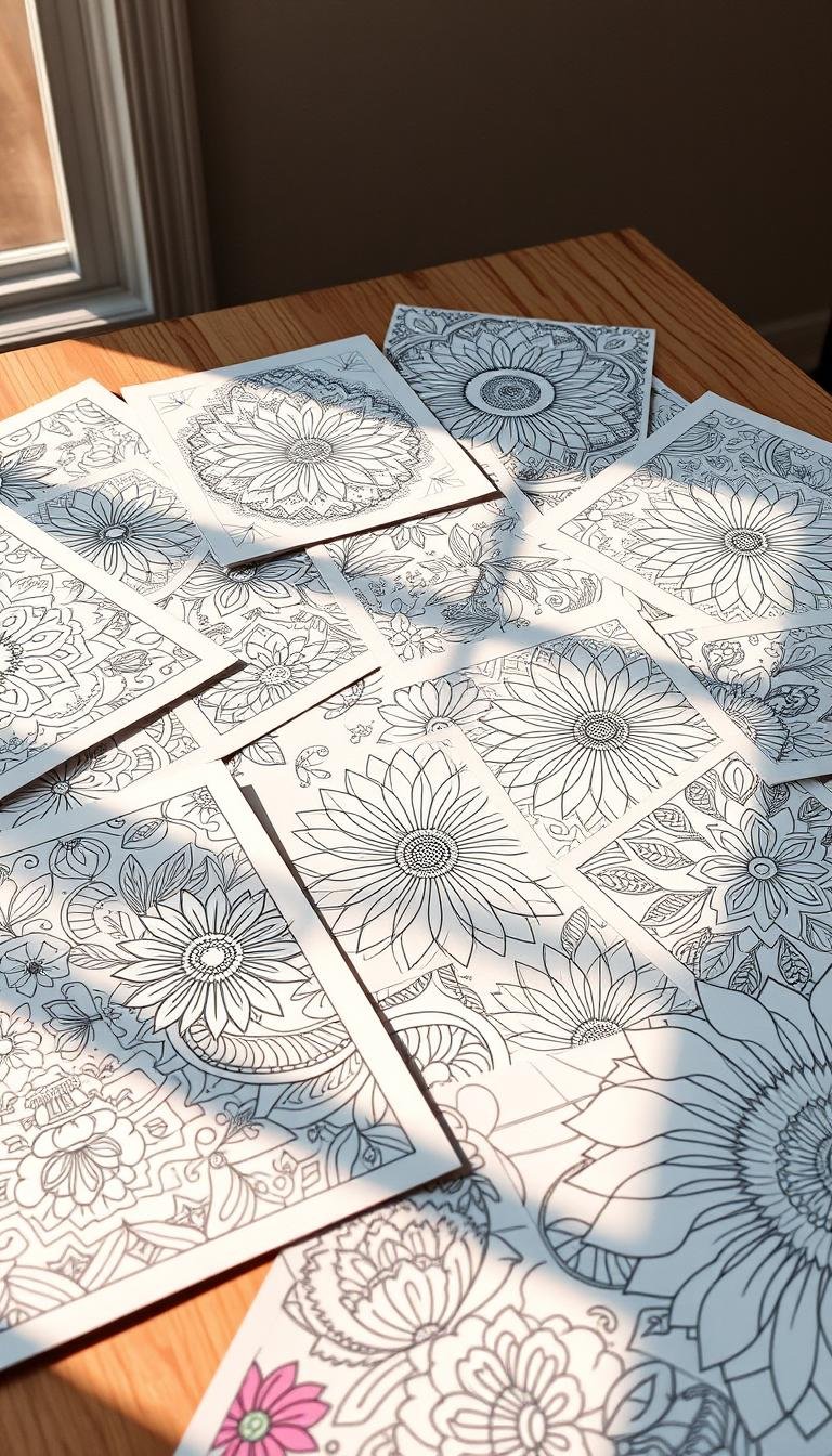 20 Free Printable Coloring Pages For Adults