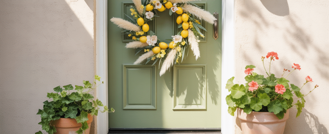 Summer Door Wreaths DIY Ideas That Are Ridiculously Cute (and Easy!)