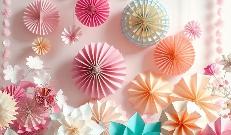 15 Creative Paper Craft Decoration Ideas for Your Room