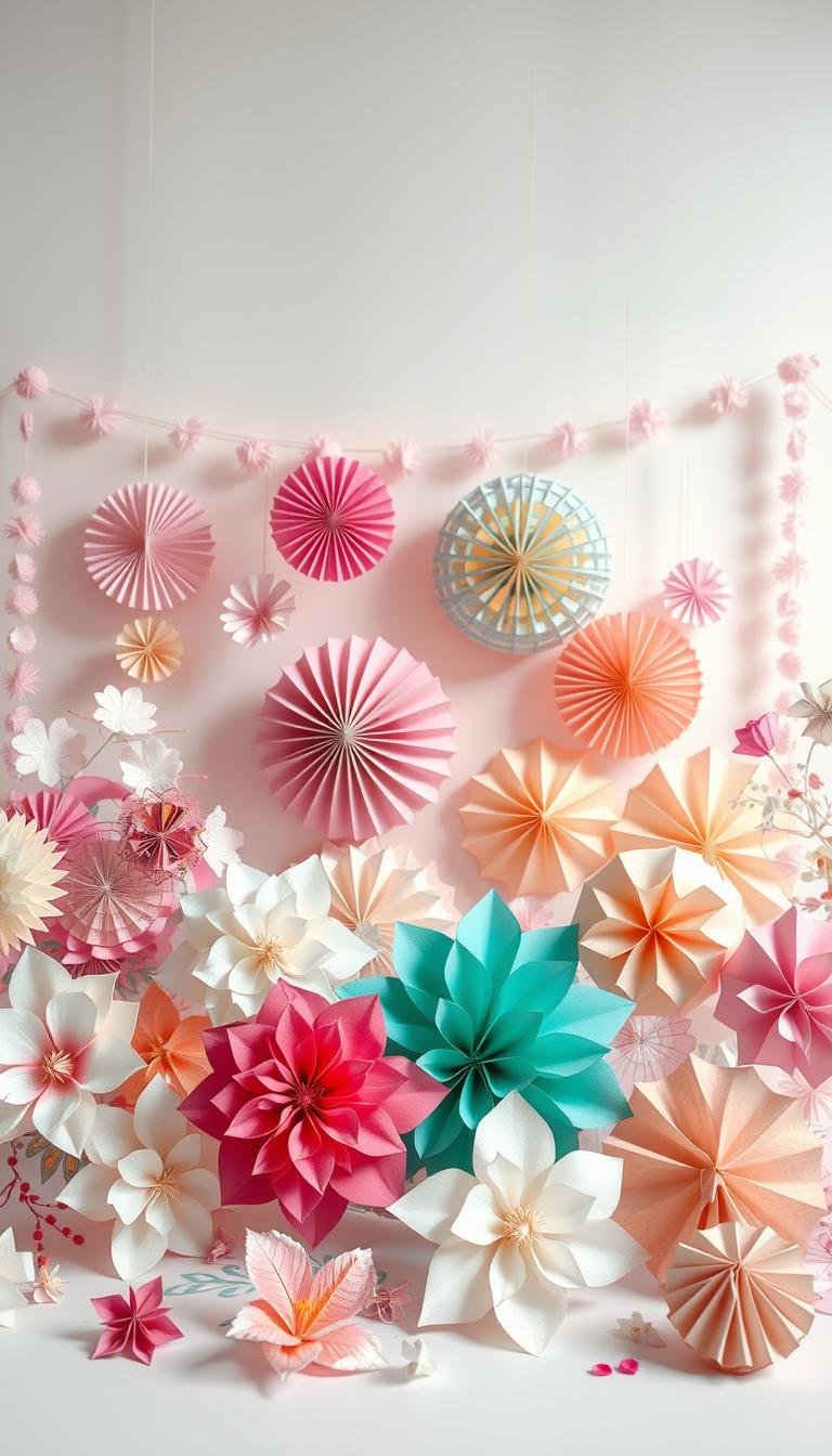 15 Creative Paper Craft Decoration Ideas for Your Room