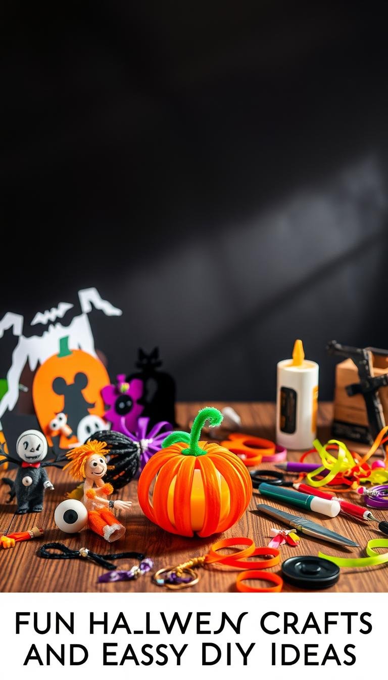25 Fun Halloween Crafts and Easy DIY Ideas