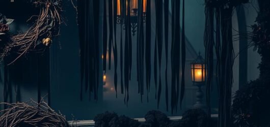 21 Stunning Halloween Wreaths and Spooky Garland Ideas