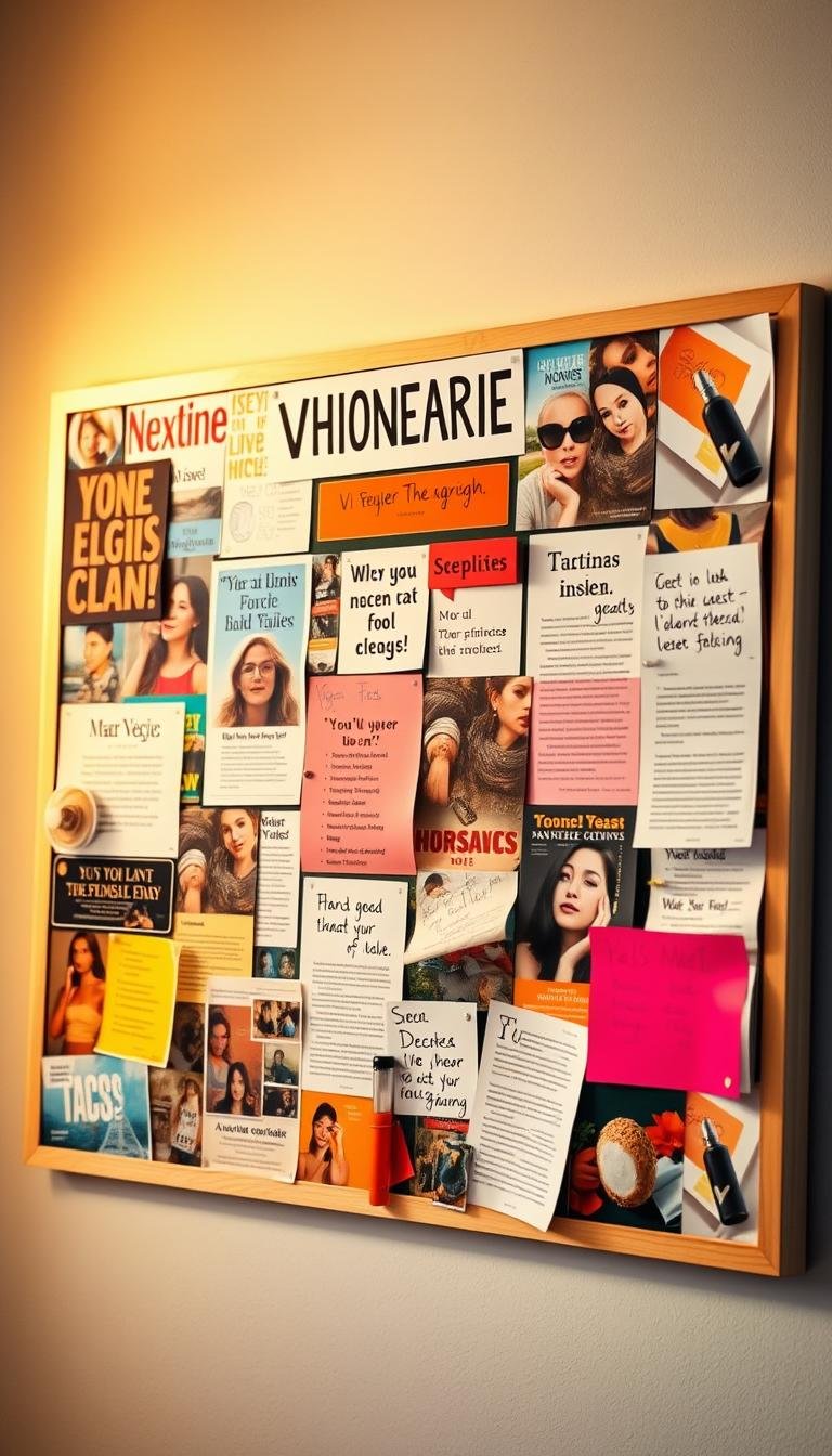 How To Make A Vision Board for Goal Setting