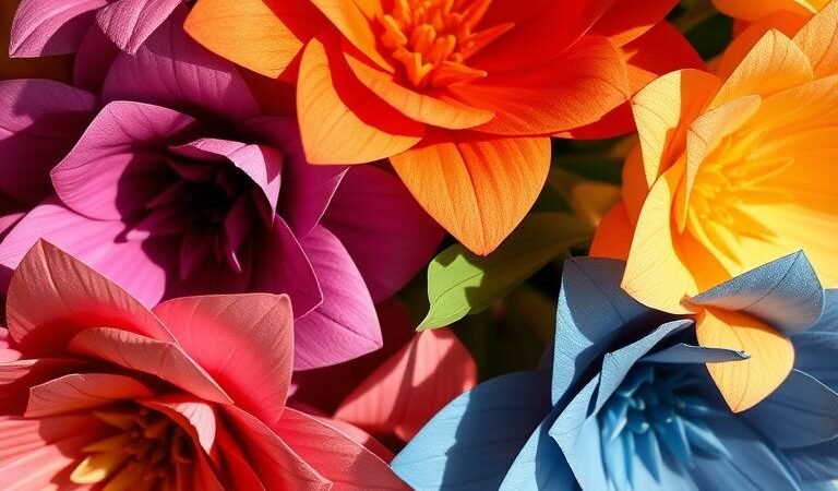 How to Make Paper Flowers: Easy DIY Tutorial