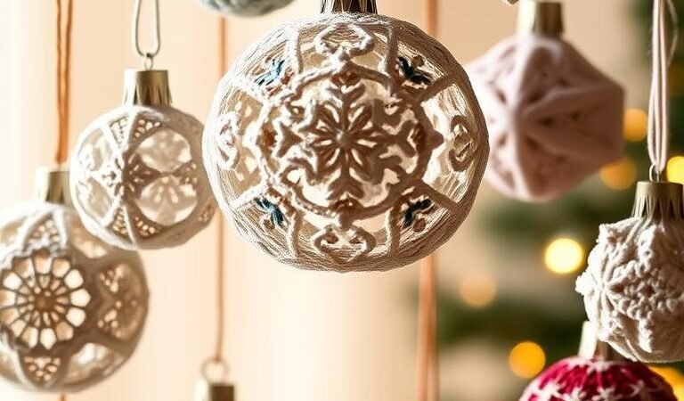 17 Crochet Christmas Ornaments to Decorate Your Tree in Style