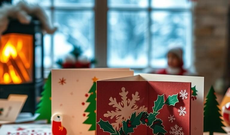 21 Handmade Christmas Cards and Pop-Up Ideas Anyone Can Make