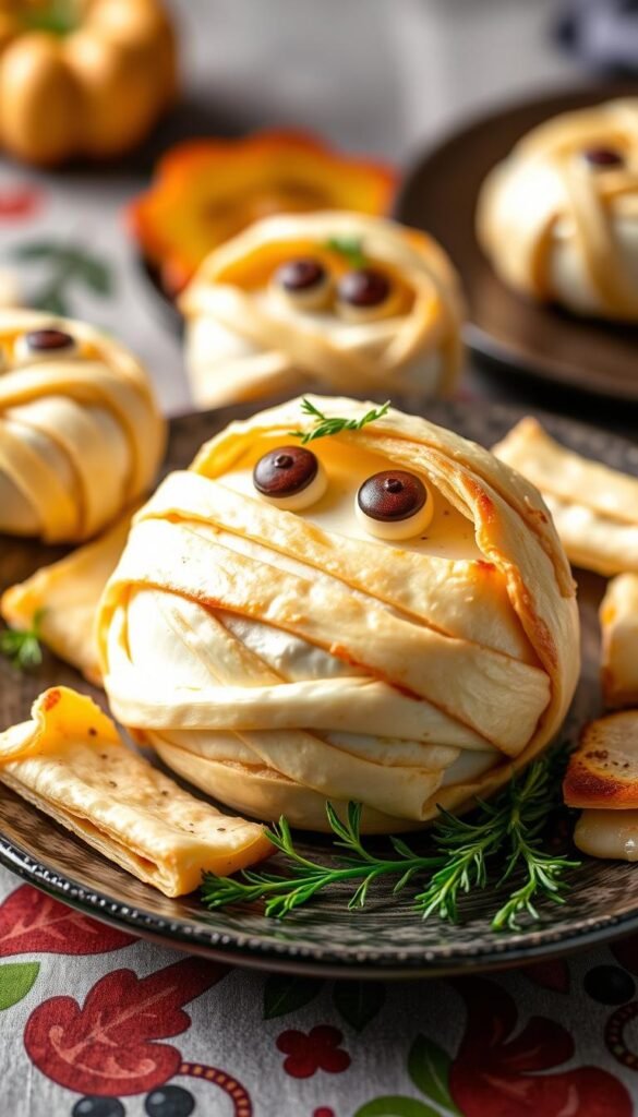 Image of a mummy brie appetizer