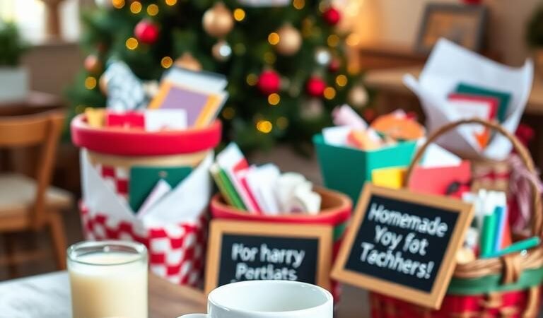 17 Adorable DIY Christmas Gifts for Teachers