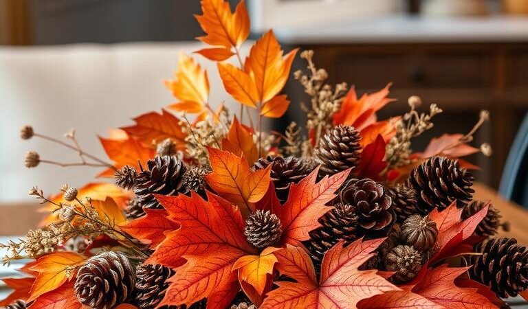 25 Fall Centerpiece Ideas for Dining Tables, Mantels & Holidays