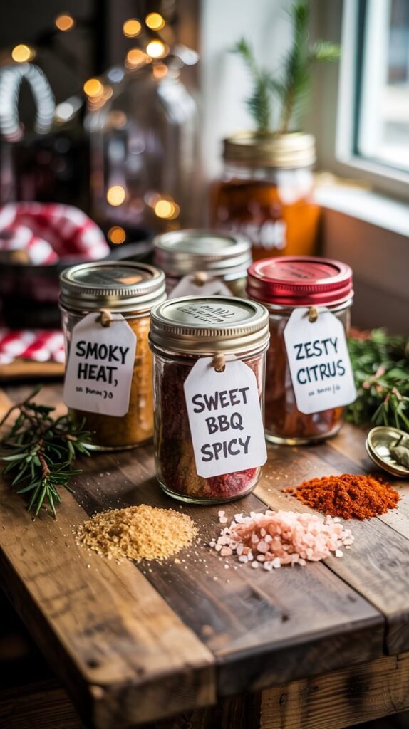 Homemade BBQ Rub for the Grill Master - Christmas gift idea
