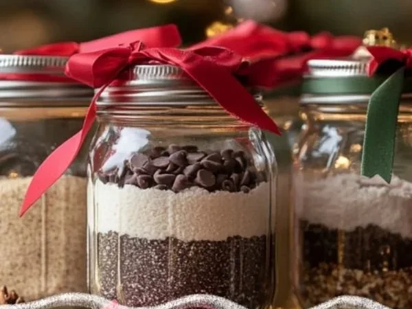 Christmas Food Gift Ideas in Mason Jars