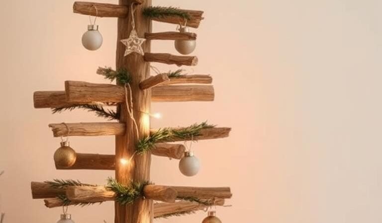 17 DIY Wooden Christmas Tree Projects for Farmhouse Lovers