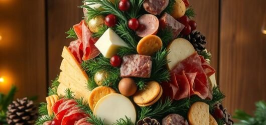 How to Make a Christmas Tree Charcuterie Board Step-by-Step
