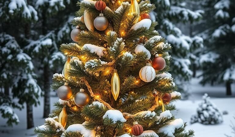 15 DIY Outdoor Christmas Tree Ideas You’ll Love This Year