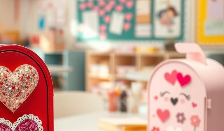 Valentine Mailbox Ideas DIY for Cute Classroom Displays