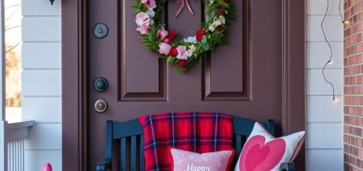 Valentine Porch Decor Projects for Winter to Spring Transitions