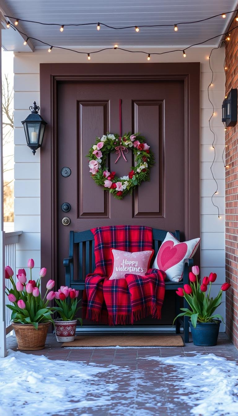 Valentine Porch Decor Projects for Winter to Spring Transitions